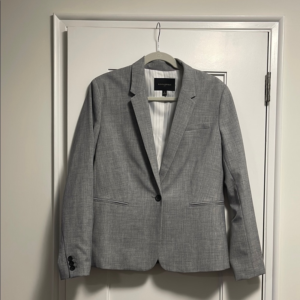 Gray Blazer
